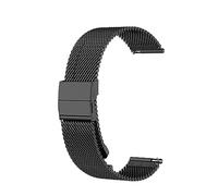 Correa de repuesto para SUUNTO Nautic S de acero inoxidable y metal, ajustable, transpirable, cierre magnético, malla tejida, para hombre y mujer, Acero inoxidable