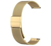 Correa de repuesto para SUUNTO Nautic S de acero inoxidable y metal, ajustable, transpirable, cierre magnético, malla tejida, para hombre y mujer, Acero inoxidable