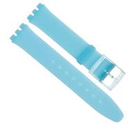 Correa de repuesto ultrafina de silicona resistente al agua para reloj Swatch de la serie Skin.