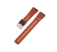 Correa de resina adecuada for Casio F-84/F-91W/F-94/F-105/AE1300, accesorios de reloj con correa transparente negra de resina