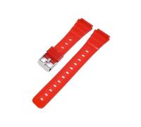 Correa de resina adecuada for Casio F-84/F-91W/F-94/F-105/AE1300, accesorios de reloj con correa transparente negra de resina