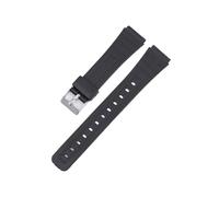 Correa de resina adecuada for Casio F-84/F-91W/F-94/F-105/AE1300, accesorios de reloj con correa transparente negra de resina