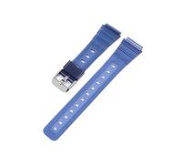 Correa de resina adecuada for Casio F-84/F-91W/F-94/F-105/AE1300, accesorios de reloj con correa transparente negra de resina