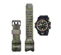 Correa de resina de camuflaje adecuada for Casio G-SHOCK GWG-1000 Mudmaster, correa de repuesto for hombre, accesorios de reloj de reequipamiento(GWG-Camo Green-B)