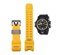 Correa de resina de camuflaje adecuada for Casio G-SHOCK GWG-1000 Mudmaster, correa de repuesto for hombre, accesorios de reloj de reequipamiento(GWG-yellow-B)
