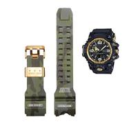 Correa de resina de camuflaje adecuada for Casio G-SHOCK GWG-1000 Mudmaster, correa de repuesto for hombre, accesorios de reloj de reequipamiento(GWG-Camo Green-G)