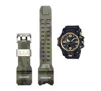 Correa de resina de camuflaje adecuada for Casio G-SHOCK GWG-1000 Mudmaster, correa de repuesto for hombre, accesorios de reloj de reequipamiento(GWG-Camo Green-S)