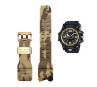 Correa de resina de camuflaje adecuada for Casio G-SHOCK GWG-1000 Mudmaster, correa de repuesto for hombre, accesorios de reloj de reequipamiento(GWG-Camo Khaki-G)