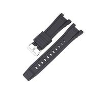 Correa de resina for reloj for Casio G-Shock GST-W300 W300G GST-S300 S210B S110 GST-W110, pulsera de goma de camuflaje for hombre, serie GST(Black S)