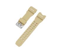 Correa de resina TPU apta for Casio MUDMASTER GWG-1000, interfaz especial, estilo impermeable, accesorios de repuesto for reloj