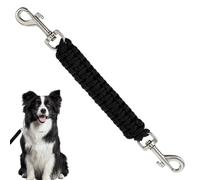 Correa de respaldo para cuello, enlace ajustable para control de caminar, cierre resistente con banda elástica, accesorio de sujeción para mascotas para cachorros pequeños y medianos,