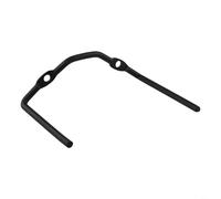 Correa de retención de polea de mandril compatible con Sears para cortacéspedes Craftsman sustituye a 432520 532432520 199189 Guía de correa de cubierta negra para una alineación segura, reducción del