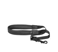 Correa de saxofón fácil con acolchado de hombro suave - ajustable - negro