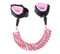 Correa de seguridad antipérdida de 1,5 m para pulsera de niños, correa de muñeca antipérdida, correa de muñeca de seguridad para niños, rotación de 360°, cuerda de alambre elástica, correa de muñeca