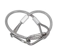 Correa de seguridad para anclajes y motores fuera de borda, soporte de motor auxiliar de acero inoxidable