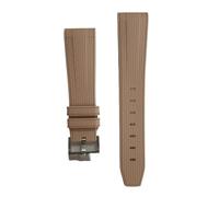 Correa de silicona 20 mm for reloj, compatible con OmegaX, Swatch Joint Moon, pulsera caucho buceo extremo curvo, compatible Rolex Seiko, compatible Water Ghost(Skinpink)