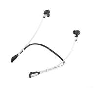 Correa de silicona antipérdida para Samsung Galaxy Buds 3 Pro FE para auriculares inalámbricos, gimnasio, correr, cable (negro y blanco)