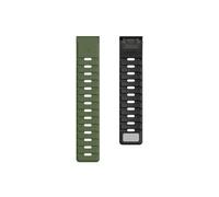 Correa de silicona apta for Garmin 26mm 22mm Fenix 8 47mm 51mm 7 7X 6 6X Pro 5 5X Plus Ajuste rápido Epix Pro Gen 2/Enduro3 correa de reloj(ArmyGreen Black,26mm For Fenix 6X 6XPro)