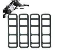 correa de silicona bikee: correas de silicona para bicicleta, correa de montaje de silicona para bicicleta | Luz trasera de faro de ciclo, banda de silicona, grabadora de espejo retrovisor de