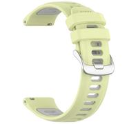 Correa de silicona compatible con Garmin Forerunner 170 Music | Correa de reloj deportiva suave, transpirable, impermeable, ajustable, 20 mm, para hombre y mujer