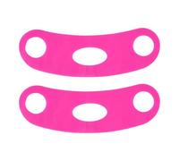 Correa de silicona con forma de V para moldear la línea de contorneado, doble barbilla, reductor de forma de V, correa de barbilla suave