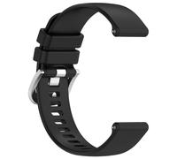 Correa de silicona de 18 mm, Huawei Watch GT 4 41 mm, Garmin Venu 3S, LG Watch Black