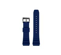 Correa de silicona de 22mm de abeto for reloj de buceo for CASIO Swordfish MDV-106 MDV-107 MTP-VD01D Efr-303l correa de reloj verde for hombre (Color : Blue black, Size : 20mm)