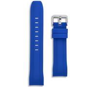 Correa de silicona de extremo curvado de 22 mm, compatible con los modelos Seiko SKX SKX007 SKX009 Samurai, correa de goma para reloj de buceo, negro, azul marino, verde, naranja, rojo, gris, blanco y