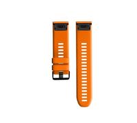 Correa de silicona de liberación rápida de 22 y 26 mm apta for Garmin Fenix8 7X 7/6X Pro 6 5X 5 5S Plus(Orange,20mm)