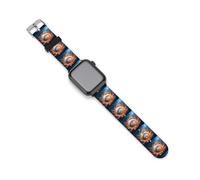 Correa de silicona de repuesto para reloj de béisbol en fuego, compatible con Apple Watch, 38mm/40mm, Acero inoxidable, Amatista
