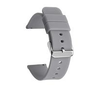 Correa de silicona deportiva para Samsung Fit para Galaxy Fit para Active 2 Fit para Huawei GT 2e Fit para cuarzo Fit para reloj de negocios 14 16 18 0.787 in 0.866 in 0.945 in Correa de reloj (color: