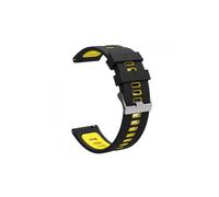 Correa de silicona estilo deportivo Garmin Forerunner 265 KRD55 22 mm | Color: amarillo