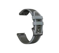 Correa de silicona for reloj Compatible con Garmin Fenix 8 7 Pro/Quatix 6 6X 5X/Epix Pro Gen 2 47mm 51mm,22mm 26mm(Grey brown,Q ui ck f it 26mm)