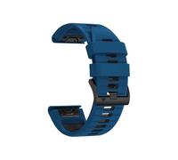 Correa de silicona for reloj Garmin Fenix 8, 51MM, 47mm, 8E Enduro3 2, 7X, 7, 6X, 6 Pro, 5X, 5, pulsera de liberación rápida, 22 y 26MM(Sapphire black,22mm width strap)