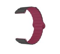 Correa de silicona for reloj Garmin Venu 3 2 Plus SQ Vivoactive 4S 4 3 Forerunner 245 255S 265(Black wine red,Forerunner 255 265)