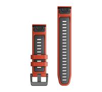 Garmin Correa QuickFit (22 mm) Epix Pro (Gen2), Rojo/Gris