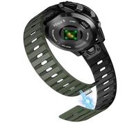 Correa de silicona magnéticas fuertes para Garmin Fenix 8/8 Pro 47mm/7/6/5, correas Quickfit de 22mm compatibles con Epix Gen 2/Fenix 7 Pro/6 Pro/5 Plus/Forerunner 935/945/955/965/Approach S60/S62