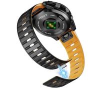 Correa de silicona magnéticas fuertes para Garmin Fenix 8/8 Pro 51mm/7X/6X/5X, correas Quickfit de 26mm compatibles con los relojes inteligentes Fenix 7X Pro/6X Pro/5X Plus/3/3HR