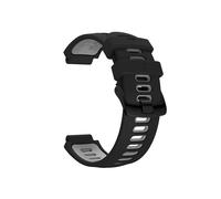INF Correa para Garmin Forerunner 235/220/230/620/630/735XT, Correa de Reloj de Reemplazo de Silicona Compatible con Garmin Forerunner 235, Negra