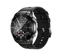 (Correa de silicona negra) WS-20 Reloj inteligente deportivo IP67 de 1,43 pulgadas compatible con llamadas