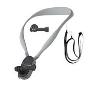Correa de silicona para el cuello de rotación de 360 grados para cámara GO 3S, diseño de liberación rápida que mejora la estabilidad, montaje en el pecho, cámara ergonómica para el cuello