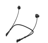 Correa de silicona para el cuello para auriculares Bose (2024) Solución portátil de perfil bajo para evitar pérdidas durante la actividad (negro y negro)