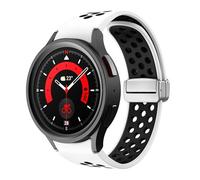 Correa de silicona para Galaxy Watch 6 Classic 43 mm 47 mm 5pro 45 mm Banda de hebilla magnética para Galaxy Watch 6 5 4 40 mm 44 mm Watchs Watchs