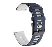 Correa de silicona para Garmin Forerunner 570 265 55 255 245 Music para vívoactive 6 5/Venu 3 2Plus Band silicona 20 mm 22 mm, 20mm