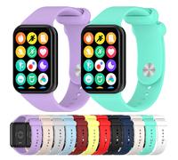 Correa de Silicona para Redmi Watch 4 5 6 Sport, Brazalete Reemplazable para Xiaomi Mi Band 10 Pro/9 Pro/8 Pro Water Green For Redmi Watch 4 5