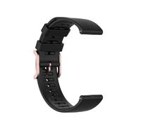 Correa de silicona para reloj POLAR Pacer/Ignite/Vantage M2 Black 22 mm