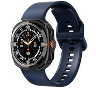 Correa de Silicona para Samsung Galaxy Watch 7/6/5/4/FE Band 40mm 44mm/6 Classic 47mm 43mm/4 Classic 46mm 42mm,20mm One Click Correas Deportivas Repuesto Banda para Mujeres/Hombres,Azul medianoche