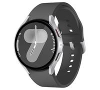 Correa de Silicona para Samsung Galaxy Watch 7/6/5/4/FE Band 40mm 44mm/6 Classic 47mm 43mm/Watch 4 Classic 46mm 42mm ,20mm One Click Correas Deportivas Repuesto Banda para Mujeres/Hombres,Gris oscuro
