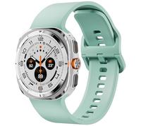 Correa de Silicona para Samsung Galaxy Watch 7/6/5/4/FE Band 40mm 44mm/Watch 6 Classic 47mm 43mm/4 Classic 46mm 42mm ,20mm One Click Correas Deportivas Repuesto Banda para Mujeres/Hombres,Verde claro