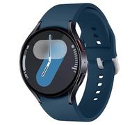 Correa de Silicona para Samsung Galaxy Watch 7/6/5/4/FE Band 40mm 44mm/Watch 6 Classic 47mm 43mm/4 Classic 46 42mm ,20mm One Click Correas Deportivas Repuesto Banda para Mujeres/Hombres,Verde oscuro